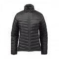 Black-Graphite - Front - Stormtech Womens-Ladies Montserrat Thermal Jacket