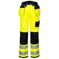 Front - Portwest Unisex Adult Hi-Vis Work Trousers