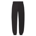 Front - Fruit of the Loom Childrens/Kids Classic Plain Elasticated Cuff Jogging Bottoms