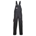 Front - Portwest Contrast Bib & Brace / Workwear