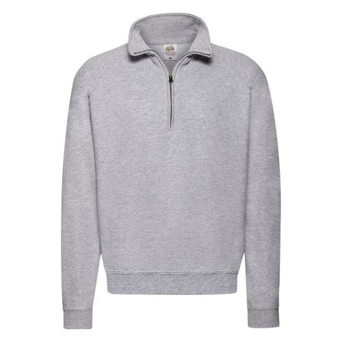 Front - Fruit Of The Loom Mens Classic Quarter Zip Sweatshirt