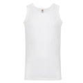 Front - Fruit of the Loom Mens Valueweight Athletic Vest Top