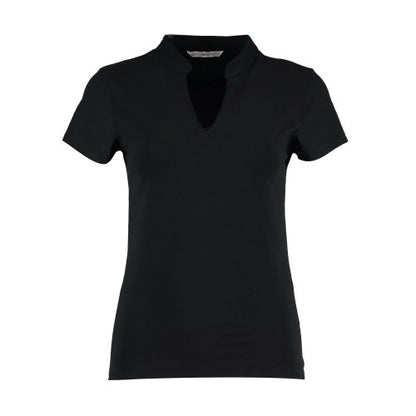 Front - Kustom Kit Womens/Ladies Corporate V Neck T-Shirt