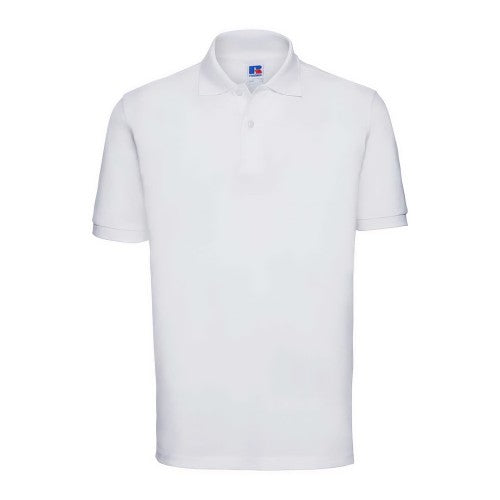 Front - Russell Mens Classic Cotton Pique Polo Shirt