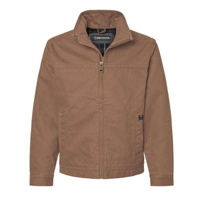 Front - DRI DUCK Maverick Boulder Cloth Jacket with Blanket Lining
