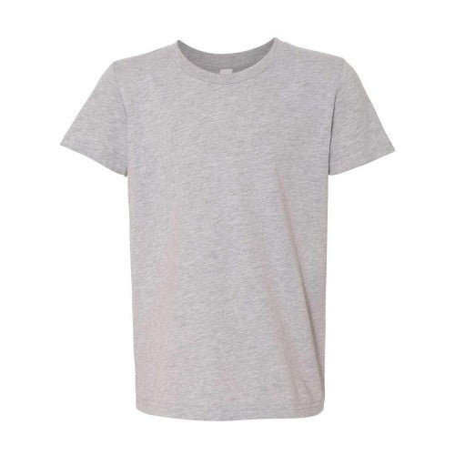 Front - BELLA + CANVAS Youth CVC Jersey Tee