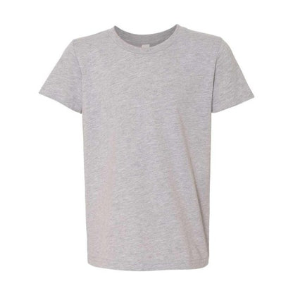 Front - BELLA + CANVAS Youth CVC Jersey Tee