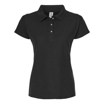 Front - Tultex Women's 50/50 Sport Polo
