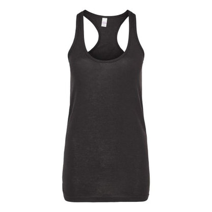 Front - Tultex Women's Poly-Rich Racerback Tank Top