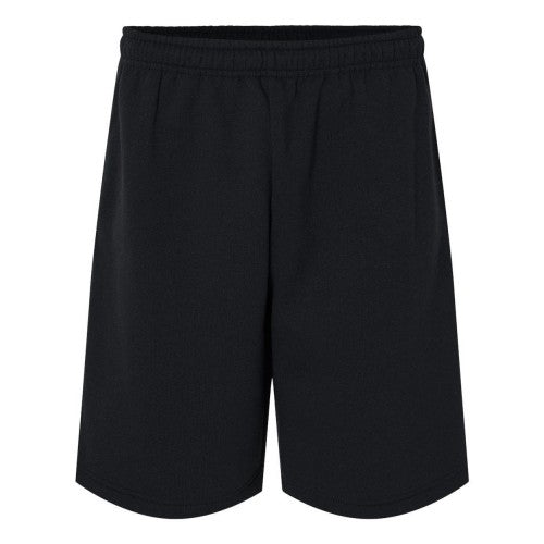 Front - JERZEES Nublend Fleece Shorts