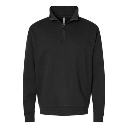 Front - Next Level Unisex Fleece Quarter-Zip Pullover