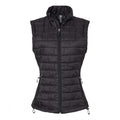 Front - Burnside Women's Elemental Puffer Vest