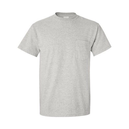 Front - Gildan DryBlend Pocket T-Shirt