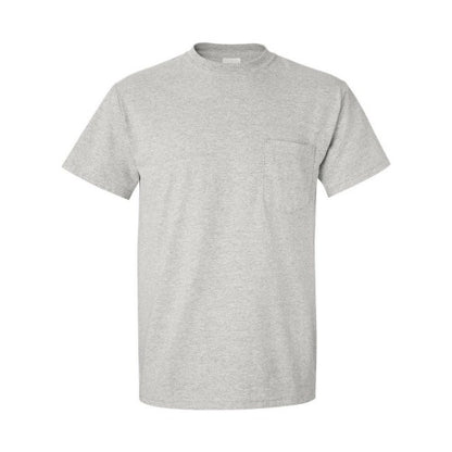 Front - Gildan DryBlend Pocket T-Shirt