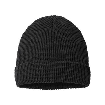 Front - Richardson Waffle Cuffed Beanie