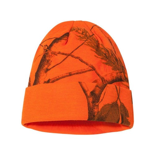 Front - Kati 12 Camo Knit Beanie