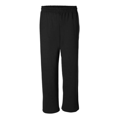 Front - Gildan Heavy Blend Open-Bottom Sweatpants