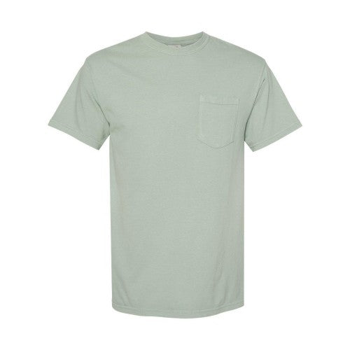 Front - Comfort Colors Garment-Dyed Heavyweight Pocket T-Shirt