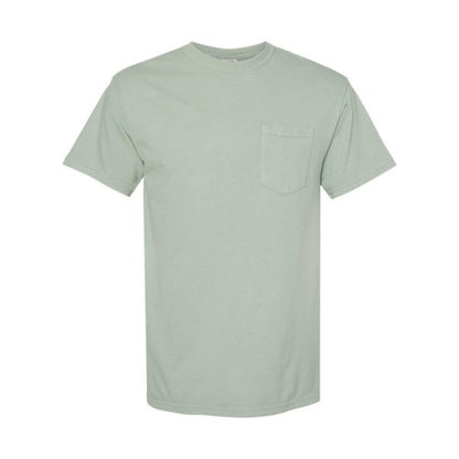 Front - Comfort Colors Garment-Dyed Heavyweight Pocket T-Shirt