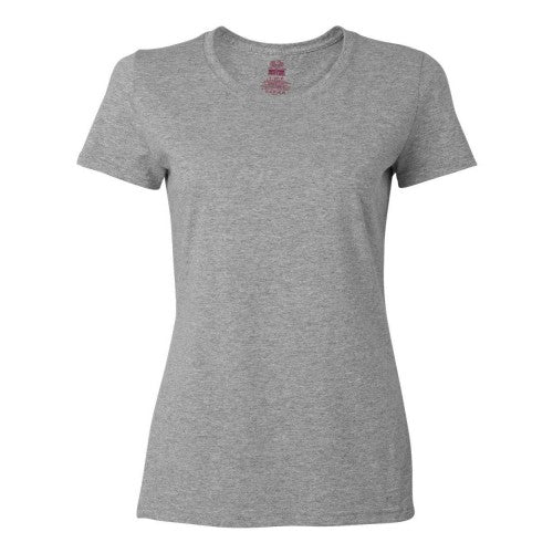 Front - Fruit of the Loom HD Cotton Women's Short Sleeve T-Shirt