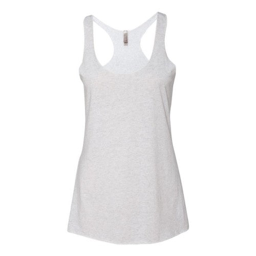 Front - Next Level Womens Triblend Racerback Tank