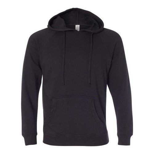 Front - Independent Trading Co. Special Blend Raglan Hooded Sweatshirt