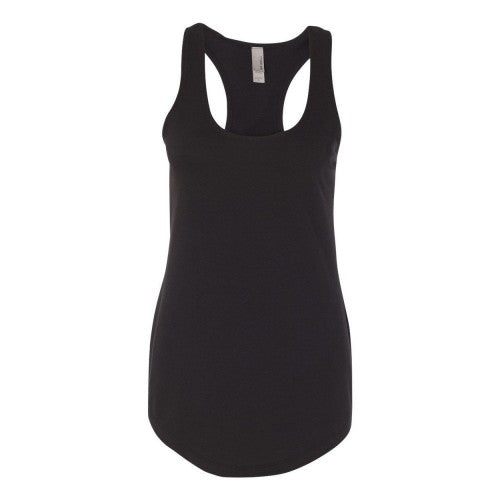 Front - Next Level Womens Lightweight French Terry Racerback Tank