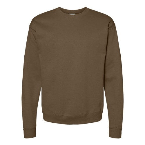 Front - Hanes Ecosmart Crewneck Sweatshirt