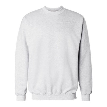 Front - Hanes Ultimate Cotton Crewneck Sweatshirt