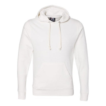 Front - J. America Triblend Fleece Hooded Sweatshirt