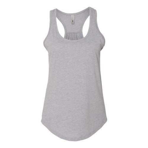 Front - Next Level Women's Gathered Racerback Tank