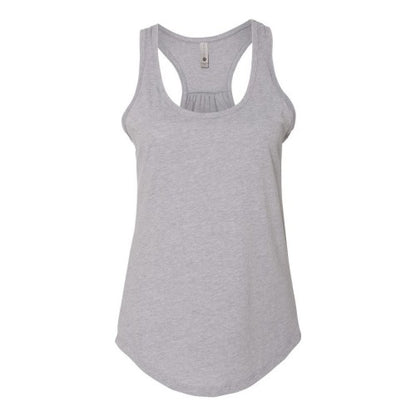 Front - Next Level Women's Gathered Racerback Tank