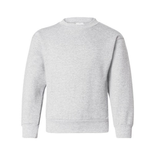 Front - Hanes Ecosmart Youth Crewneck Sweatshirt