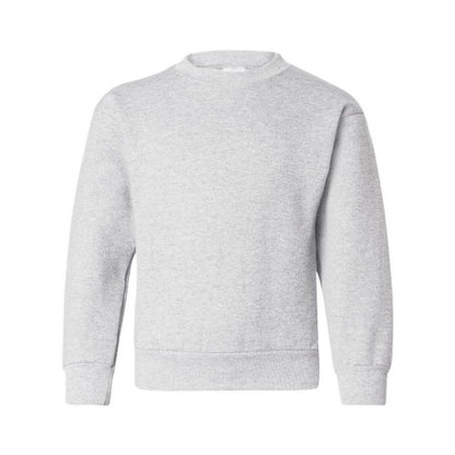 Front - Hanes Ecosmart Youth Crewneck Sweatshirt