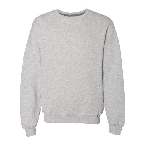 Front - Russell Athletic Dri Power Crewneck Sweatshirt