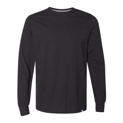 Front - Russell Athletic Essential 60/40 Performance Long Sleeve T-Shirt