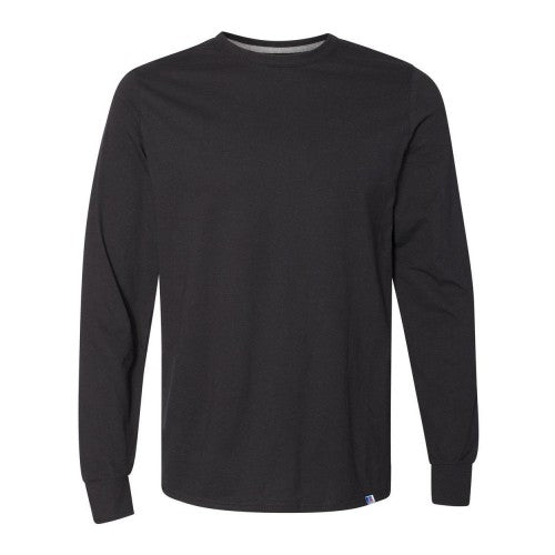 Front - Russell Athletic Essential 60/40 Performance Long Sleeve T-Shirt