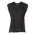 Front - BELLA + CANVAS Womens Flowy Rolled Cuffs Muscle Tee