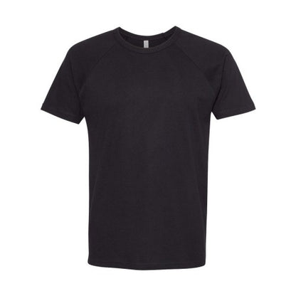 Front - Next Level Unisex Cotton Raglan T-Shirt