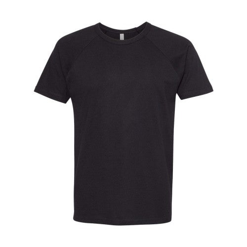 Front - Next Level Unisex Cotton Raglan T-Shirt
