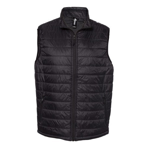 Front - Independent Trading Co. Puffer Vest