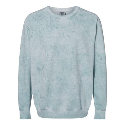 Front - Comfort Colors Colorblast Crewneck Sweatshirt