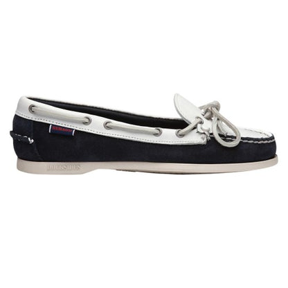 Front - Sebago Womens/Ladies Nina Suede Bala Moccasin