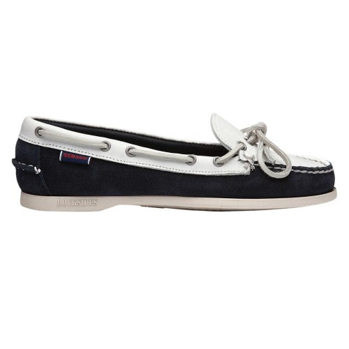 Front - Sebago Womens/Ladies Nina Suede Bala Moccasin