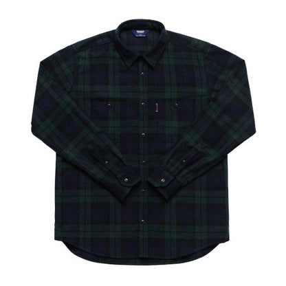 Front - Sebago Mens Sheetbend Tartan Long-Sleeved Shirt