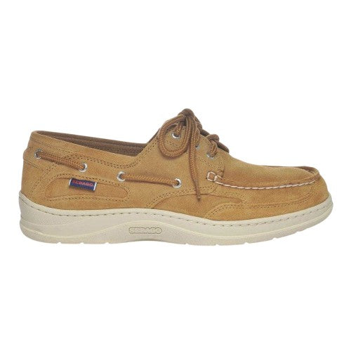 Front - Sebago Mens Scotty Suede Boat Shoes