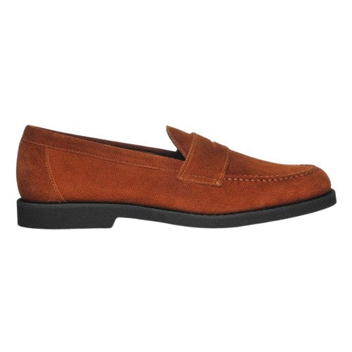 Front - Sebago Mens Ryan Polaris Suede Loafers