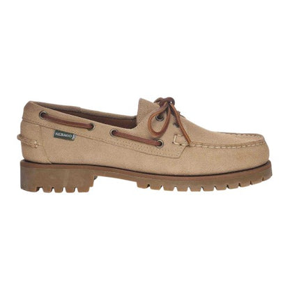 Front - Sebago Mens Ranger Suede Moccasins