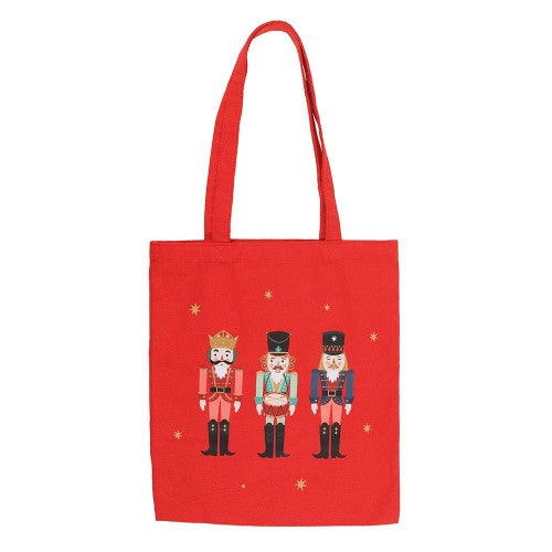 Front - Something Different Nutcracker Polycotton Tote Bag