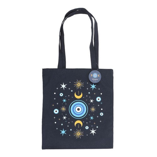 Front - Something Different All Seeing Eye Polycotton Tote Bag